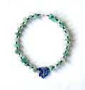 COLLAR ESMERALDA AZUL