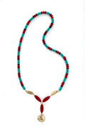 Collar de Artista Ixchel Carmesí