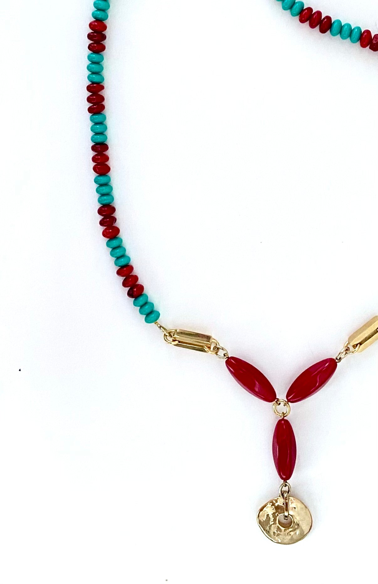 COLLAR IXCHEL CARMESÍ