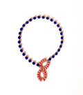 COLLAR ORQUÍDEA AZUL