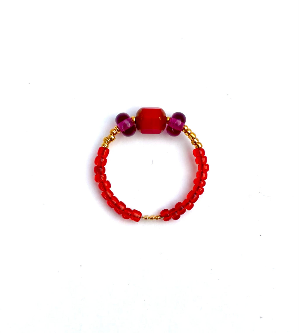 ANILLO ROJO CARMÍN