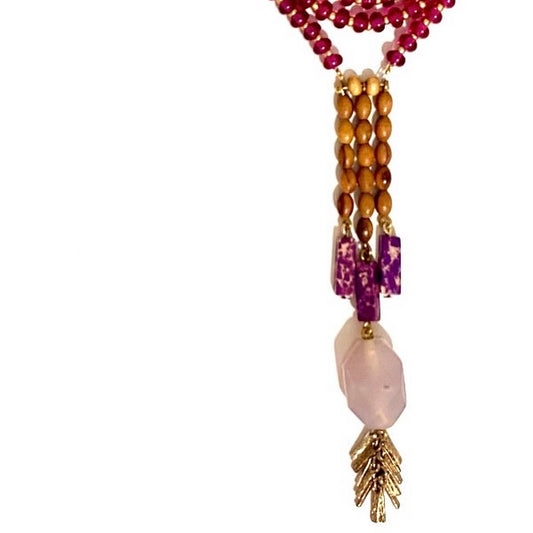 COLLAR LUZ DE LA PARED VIOLETA