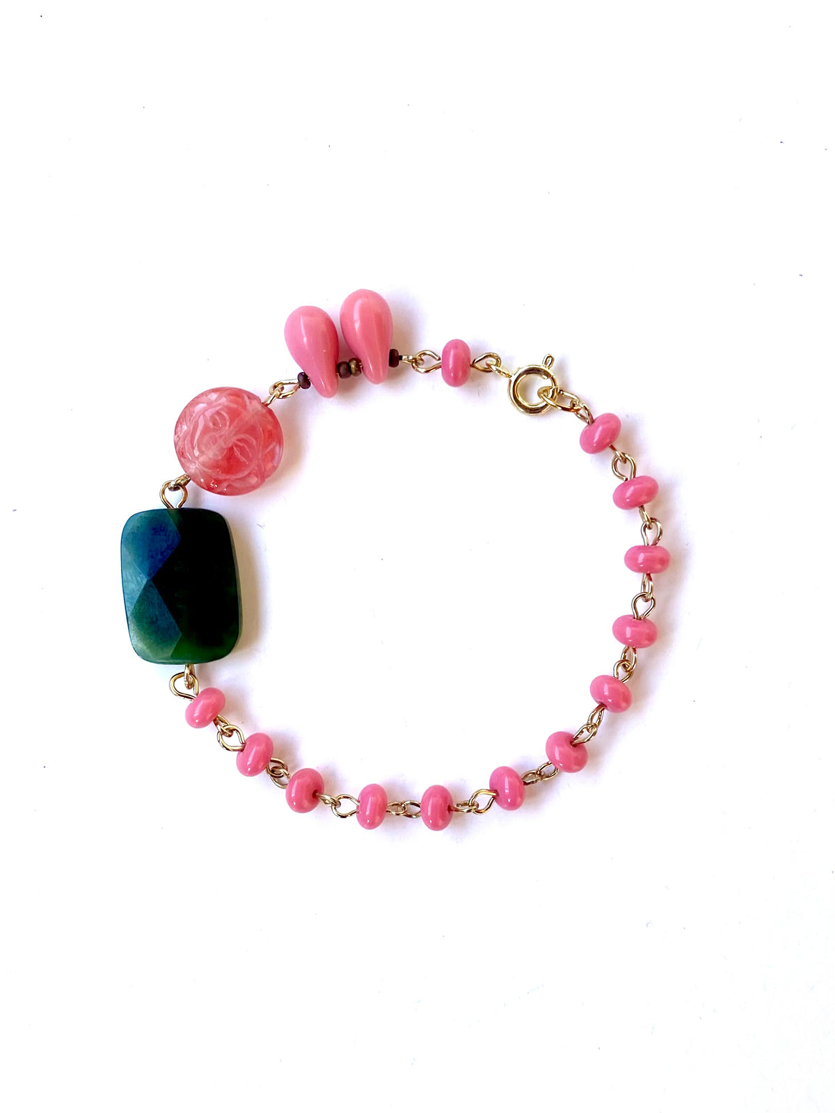 PULSERA SOL ROSA