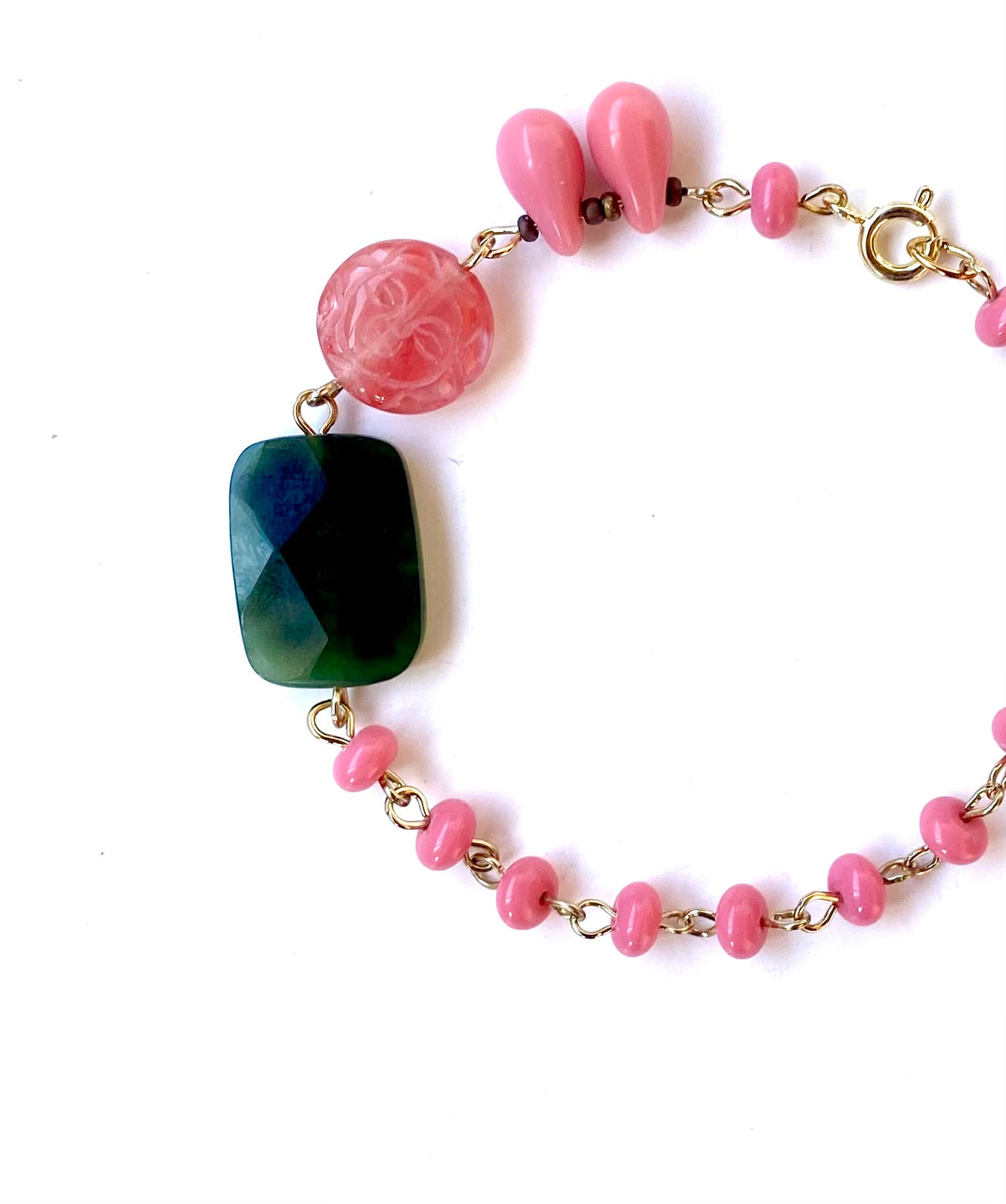 PULSERA SOL ROSA